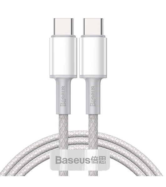 Кабель Baseus High Density 1m белый