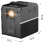 Проектор Cactus CS-PRC.04B.WUXGA-A LCD 3200Lm (1920x1080) 2000:1 ресурс лампы:30000часов 1xUSB typeA 1xHDMI 1.35кг, фото3