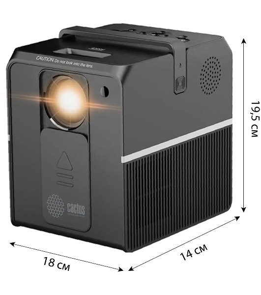 Проектор Cactus CS-PRC.04B.WUXGA-A LCD 3200Lm (1920x1080) 2000:1 ресурс лампы:30000часов 1xUSB typeA 1xHDMI 1.35кг