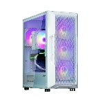 Компьютерный корпус ZALMAN I3 NEO ARGb WHITE, ATX, белый, FRONT MESH, WINDOW, 2x3.5', 3x2.5', 1xUSB 2.0, 2xUSB 3.0, FRONT 3x120мм ARGb, REAR 1x120мм ARGb, фото3