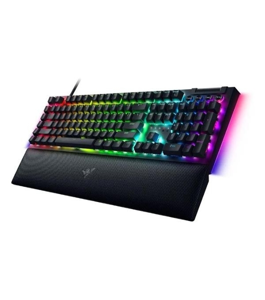 Клавиатура проводная игровая Razer BlackWidow V4 (Yellow Switch) - Russian Layout