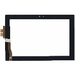 Сенсорное стекло (тачскрин) для Asus Padfone A66 station, черное, фото 1