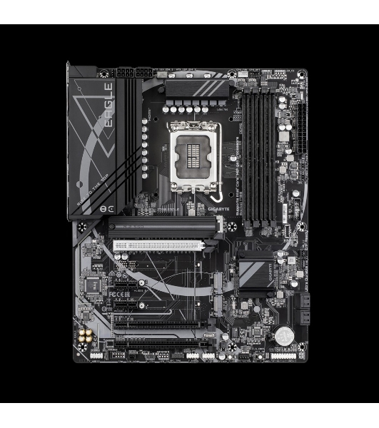 Материнская плата Gigabyte Z790 EAGLE, LGA 1700, Intel Z790, 4xDDR5, 4xSATA, 3xM.2, 1xPCIe 5.0 x16, 1xPCIe 4.0 x4, 1xPCIe 3.0 x1, 1xHDMI, 1xDP, 1x 2.5Gb LAN, 4xUSB-A 3.2 Gen 1, 1xUSB-A 3.2 Gen 2, 2xUSB-A 2.0, 1xUSB-C 3.2 Gen 2, 3x3.5 мм, 7.1, ATX