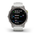 Умные часы Garmin Epix (Gen 2) Sapphire, 1.3' AMOLED, Wi-Fi, Bluetooth, ANT+, GPS, IPX8, титановый белый, фото4