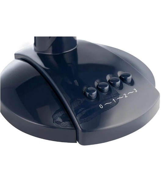 Вентилятор Centek CT-5006 синий, настольный, 25 Вт, 2 скорости, 23 см