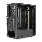 Компьютерный корпус Miditower ExeGate EVO-9211-500NPX (ATX, БП 500NPX с вент. 12см, с окном, 2хUSB+1хUSB3.0, HD аудио, черный, 1 вент. с RGb подсветкой), фото9