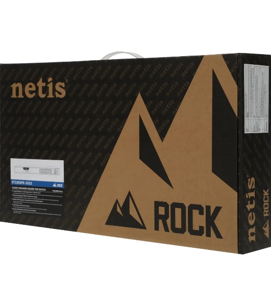 Коммутатор Netis ST220GPR-2G2S (L2) 18x1 Гбит/с 2SFP 16PoE 225W настраиваемый