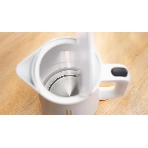 Электрочайник Bosch TWK3M121 белый, 1.7 л, 2400 Вт, скрытый нагревательный элемент, фото2