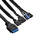 Компьютерный корпус Miditower ExeGate AA-442U2-AA400 (ATX, AA400 8 см, 1хUSB+2хUSB 3.0, аудио, черный), фото2