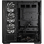 Компьютерный корпус ZALMAN P40 NAMU, ATX, черный, WINDOW, WOODEN ELEMENTS, 2xCombo(2.5” or 3.5”), 1xUSB TYPE-C, 2xUSB 3.0, SIDE 3x120мм ARGb, REAR 1x120мм ARGb, фото3