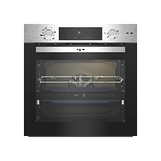 Электрический духовой шкаф Hotpoint HSTF 1231 JSAH IX серебристый, фото 1