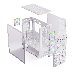 Компьютерный корпус ABR Quantum белый (1хUSB Type-C, 2хUSB 2.0, HD Audio, 4xRGb Fan, ATX, E-ATX), фото10