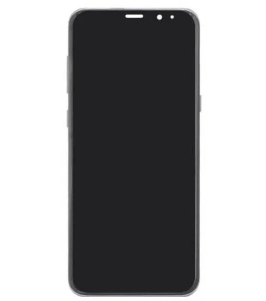 Дисплея для Samsung Galaxy S22 Ultra SM-S908B в сборе с тачскрином ServicePack, черный (GH82-27488A)