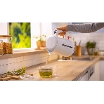 Электрочайник Bosch TWK3M121 белый, 1.7 л, 2400 Вт, скрытый нагревательный элемент, фото3
