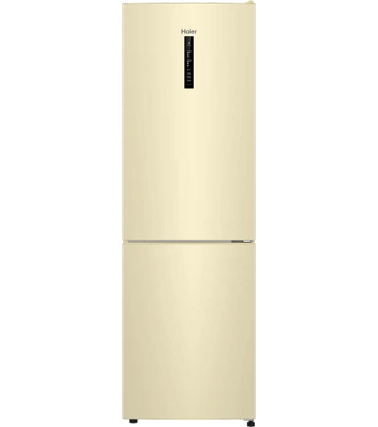 Холодильник Haier CEF536CCG бежевый двухкамерный 240/105 л морозилка снизу, No Frost