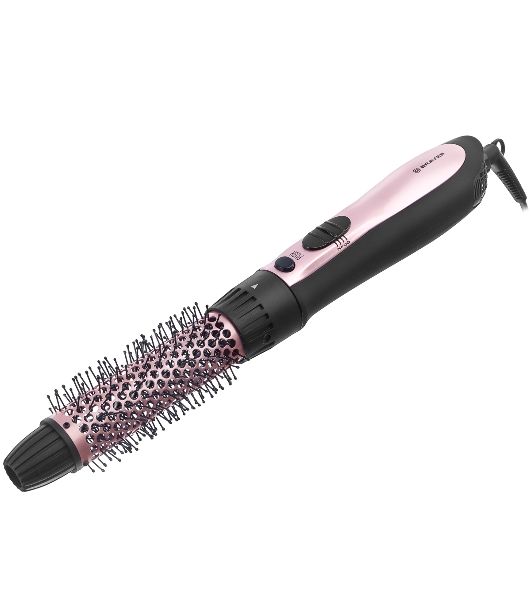 Фен-щётка BRAYER BR3130GD черный/розовый, 800 Вт