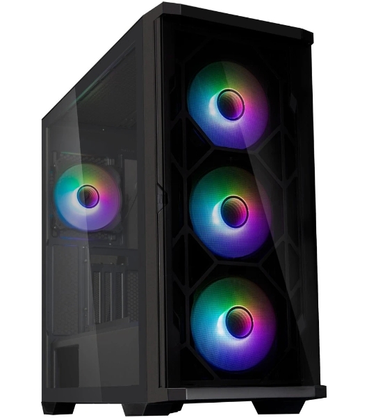 Компьютерный корпус ZALMAN Z10 DUO, ATX, BLACK, WINDOW, 2x3.5', 2x2.5', 2xUSB3.0, 1xUSB 3.1 Type-C, FRONT 3x120мм Infinity Mirror ARGb, REAR 1x120мм Infinity Mirror ARGb, replaceable front panel