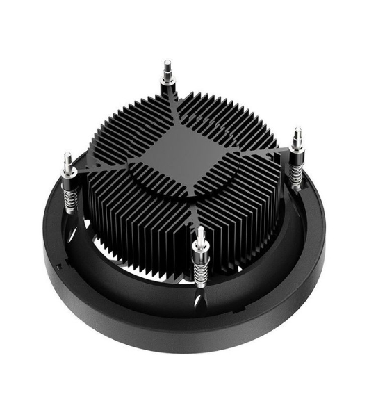 Кулер для процессора DEEPCOOL UL551 черный,(только сокет 1700), 136 мм, алюминий, 1800 об/мин, 26.8 дБ, 4 pin, 95 Вт, 71 мм