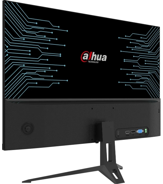 Монитор 23.8' Dahua DHI-LM24-B201E IPS 1920x1080, 100 Гц, 5 мс, 16:9, 300 кд/м2, 1xHDMI, 1xDP, 1xVGA, 1x3.5 мм, черный