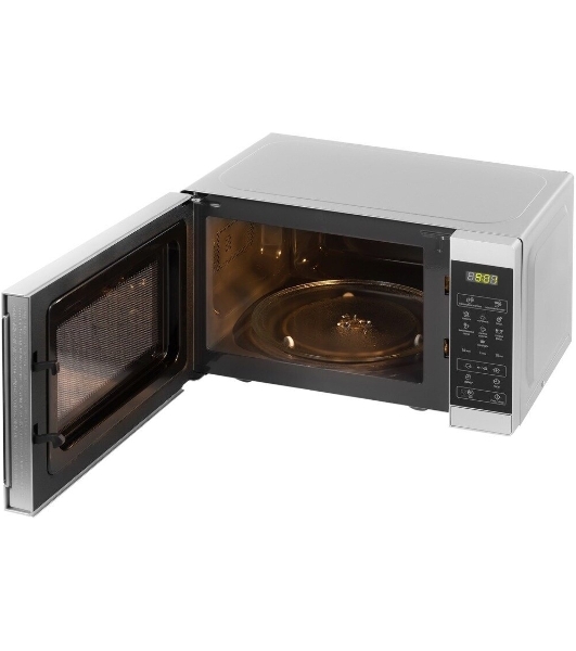 Микроволновая печь Sharp R-2800RSL серебристый, 20 л, 800 Вт, переключатели - сенсор