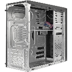 Компьютерный корпус Minitower ExeGate EX299311RUS MA-373X-UNS450 (mATX, БП UNS450 с вент. 12см, 2*USB, аудио, черный), фото2