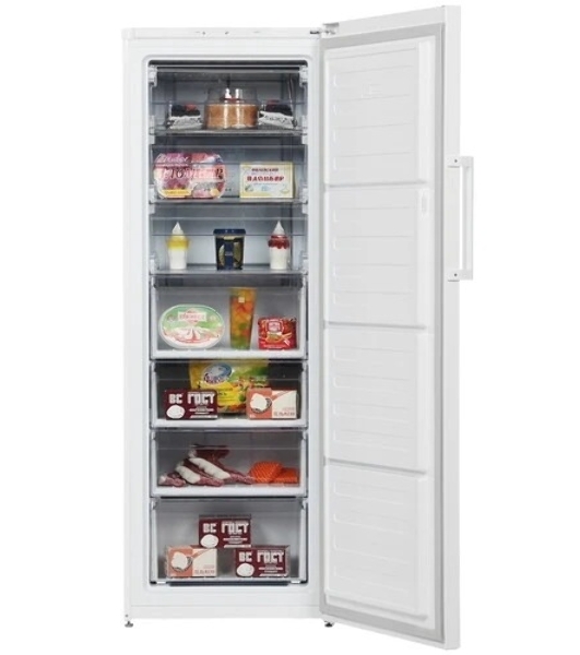 Морозильная камера Beko FSKDN6266T21W, белый, 240л, 7 ящиков