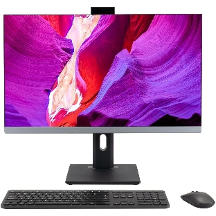 Моноблок Digma Pro Unity 27' Full HD i5 1235U (1.3) 16Gb SSD 512Gb Iris Xe CR Windows 11 Professional GbitEth WiFi BT 90W клавиатура мышь Cam серый/черный 1920x1080