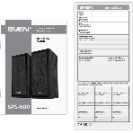 Акустическая система SVEN SPS-509 2.0 (2x3W, USB+БП) дерево, черный, фото4