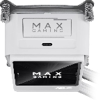 Жидкостная система охлаждения ASUS MAX GAMING LC 360 ARGB LCD WHT белый, алюминий/медь, 2500 об/мин, 35.5 дБ, 4 pin, фото3