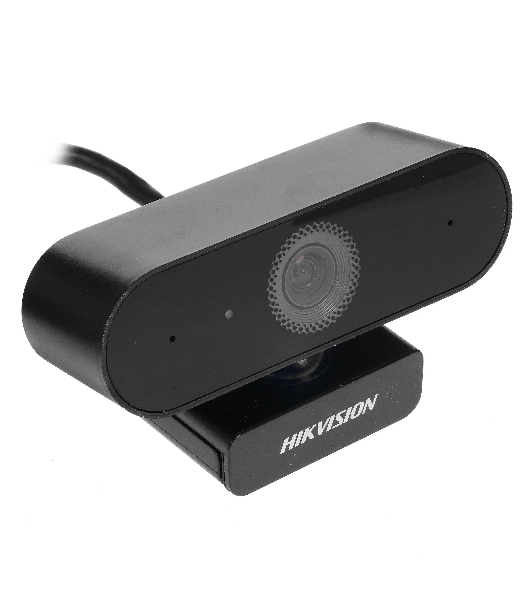 Веб-камера Hikvision DS-U02 1920x1080, 30 кадр/с, USB, микрофон, крепление на мониторе