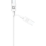 Кабель Defender USB F182 TypeC-TypeC 1м, 30 Вт, PD,TPE,белый, фото4
