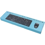 Комплект клавиатура+мышь Oklick 230M беспроводной, USB, 1000 DPI, чёрный, фото2