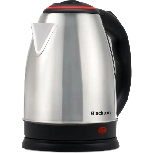 Электрочайник Blackton Bt KT1810S сталь-красный, 1.8 л, 1850 Вт, скрытый нагревательный элемент