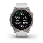 Умные часы Garmin Epix (Gen 2) Sapphire, 1.3' AMOLED, Wi-Fi, Bluetooth, ANT+, GPS, IPX8, титановый белый, фото9