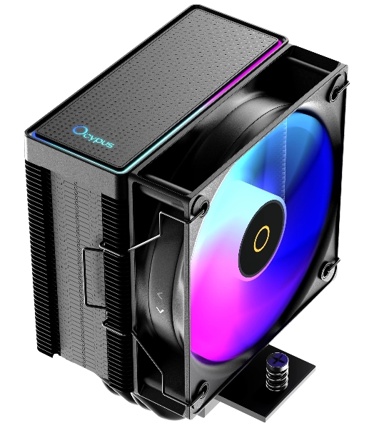 Кулер для процессора Ocypus Gaммa A40 BK ARGb черный 100мм алюминий+медь 2400rpm 29.5db 4-pin 200W 133мм