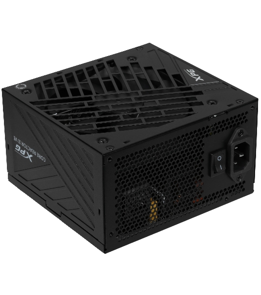Блок питания ADATA COREREACTORIIVE750G-BKCEU, 750Вт, 80 PLUS Gold, 120мм, модульный, черный