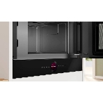 Встраиваемая микроволновая печь Bosch BEL7321B1 900Вт, 5 режимов, кварцевый гриль,инвертер, 21 л, черный, петли слева, фото3