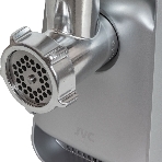 Мясорубка электрическая JVC JK-MG124 белый, 2000 Вт, 2.0 кг/мин, реверс, защита от перегрузки, насадки - 4, фото2