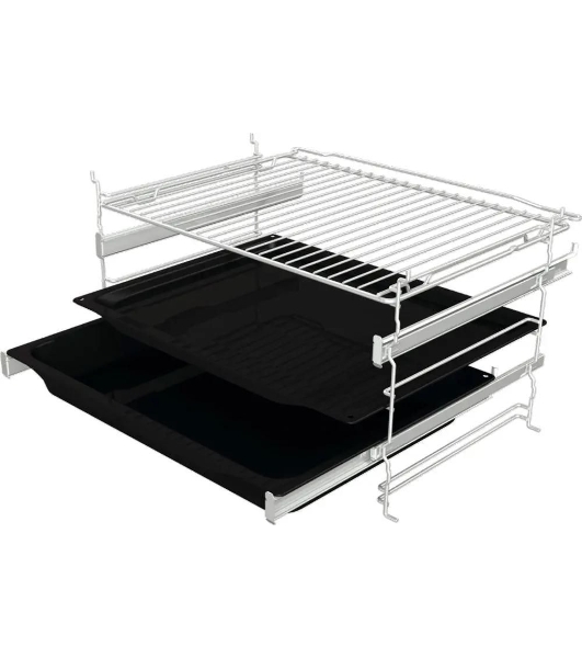 Духовой шкаф Gorenje BOS6737SYW, 77л, дверца с 2 стеклами, белый