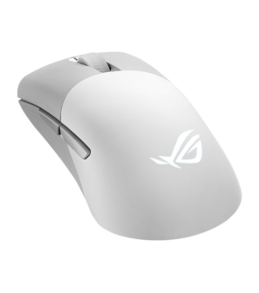 Мышь беспроводная/проводная ASUS ROG Keris Wireless AimPoint белый, 36000 dpi, радиоканал, Bluetooth, USB, кнопки - 5