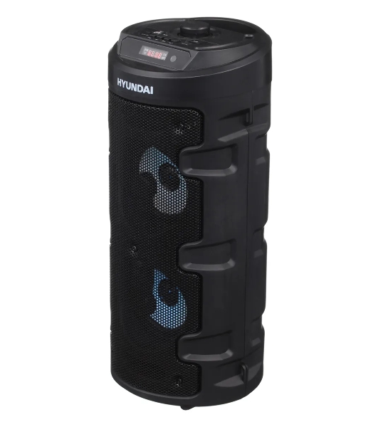 Минисистема Hyundai H-MC160 черный 50Вт/FM/USB/BT/SD/MMC