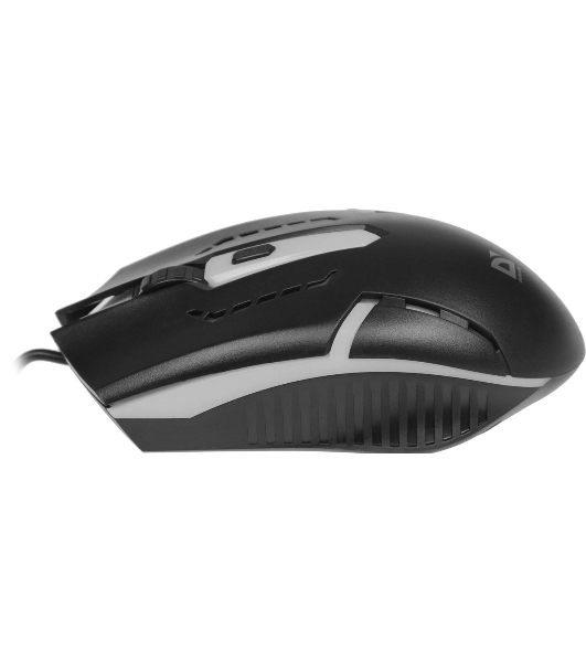 Мышь проводная Defender Hit MB-601 черный, 1200 dpi, USB, кнопки - 4