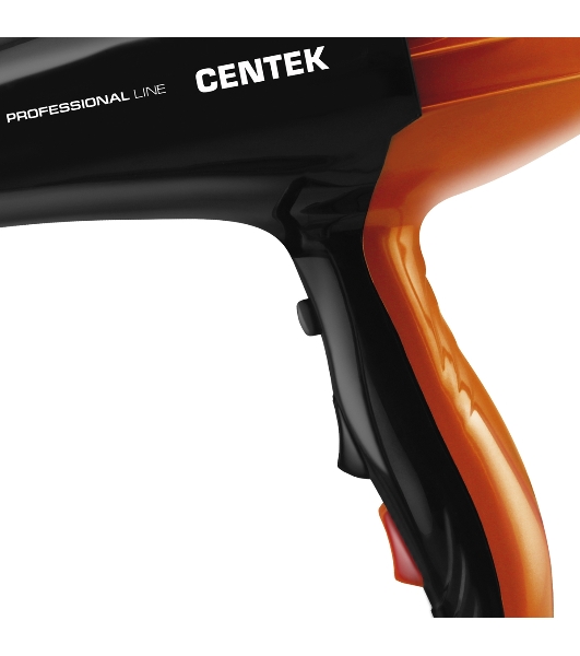 Фен Centek CT-2226 черный/оранжевый, 2200 Вт