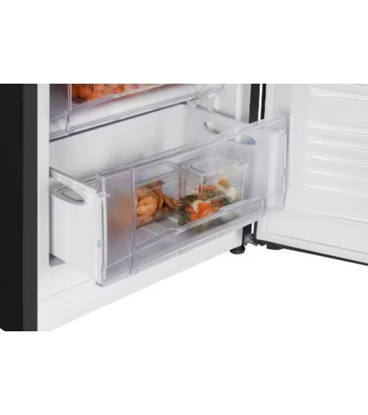 Морозильная камера Nordfrost DF 261 BAP, черный, 111л, 4 ящика