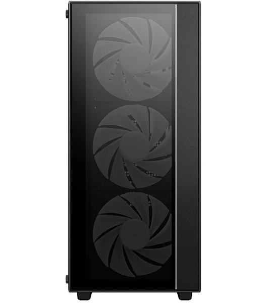 Компьютерный корпус Deepcool MATREXX 55 V4 без БП, боковое окно (закаленное стекло), 3xARGb LED 140мм вентилятора спереди, 1xARGb LED 120мм вентилятор сзади, черный, ATX