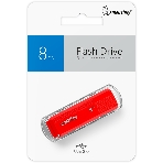 Флешка USB Smartbuy DOCK RED (SB8GBDK-R), 8Gb, USB 2.0, R/W 15/5, красный, фото3
