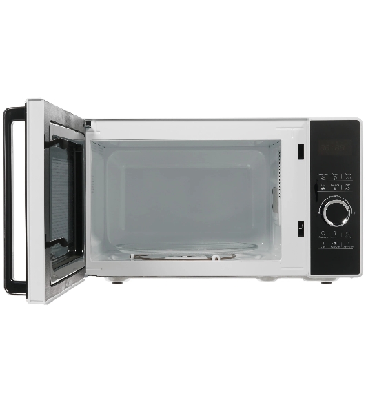 Микроволновая печь Pioneer MW356S белый, 23 л, 800 Вт, переключатели - сенсор, поворотный механизм