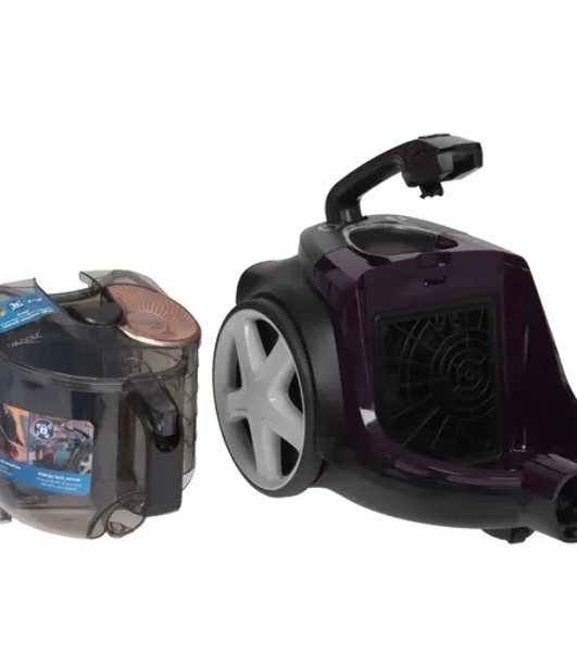 Пылесос Philips FC9734/01 фиолетовый, 470/2100 Вт, уборка сухая, пылесборник контейнер 2 л