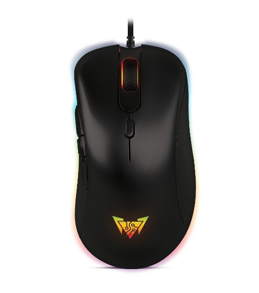 Мышь проводная Crown CMGM-904 черный, 7000 dpi, USB, кнопки - 7