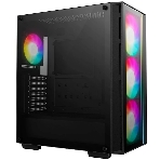 Компьютерный корпус Deepcool MATREXX 55 V4 без БП, боковое окно (закаленное стекло), 3xARGb LED 140мм вентилятора спереди, 1xARGb LED 120мм вентилятор сзади, черный, ATX, фото10